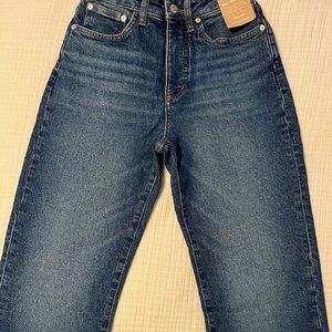 Madewell Curvy 90's straight leg jeans